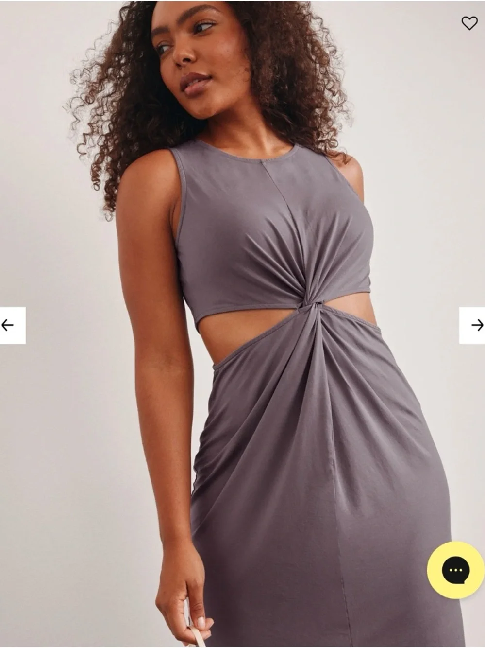 Beyond Yoga Around The World Front Twist Dress NWOT XS - Picture 3 of 10